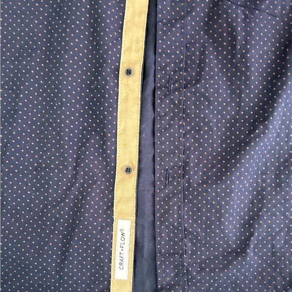 NWOT CRAFT + FLOW Boys Size 6 Button Down Shirt - Picture 3 of 4